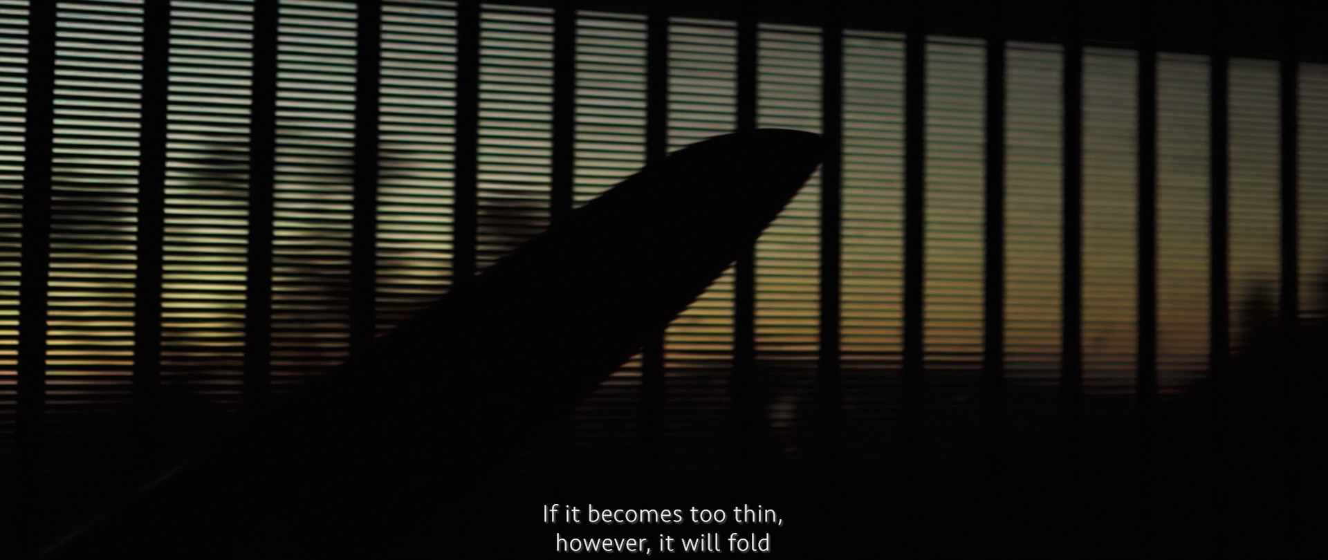 Image of silhouette of a guitar headstock against a vibrant sunset backdrop, framed by window blinds. the image conveys a serene and artistic ambiance, showcasing the transition from day to night. this scene highlights the beauty of music intertwined with nature, making it ideal for